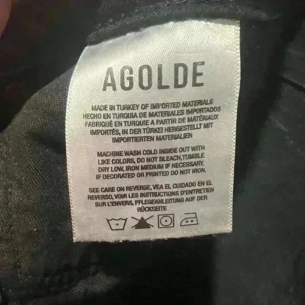AGOLDE Nico High Rise Slim Fit Jeans size 29 - Picture 4 of 12